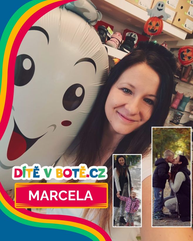 Naše Marcelka je s námi už nějaký čas a od té doby si získala srdce malých i velkých zákazníků. 🌼 Rozumí dětským nožkám...